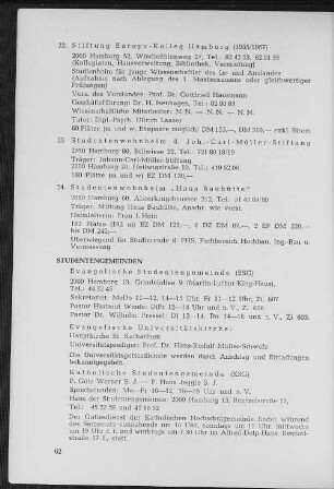 Studentengemeinden