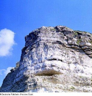 Südküste. Dingli Cliffs. Obere Kliffwand