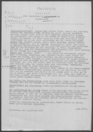 Rottenacker-Munderkingen mit Nebenorten: Inspektionsbericht 1957