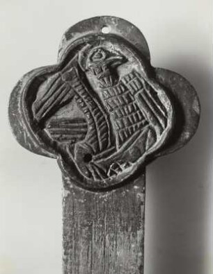 Zabeltitz-Strauch, Kruzifix (wohl ehem. Vortragekreuz)