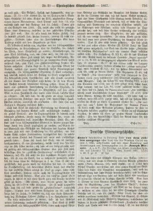 716-717 Deutsche Literaturgeschichte