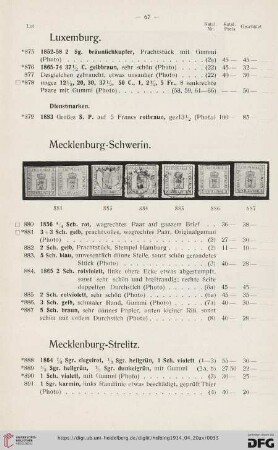 Luxemburg (Nr. 875-879)