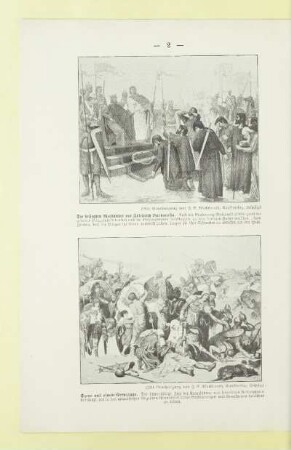 Die besiegten Mailänder vor Friedrich Barbarossa