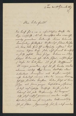 67r-68v, Brief: Jena den 10. September 1867