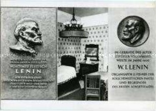 Lenin-Gedenkstätten in Leipzig