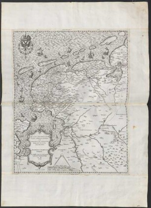 Frisiae Antoniovissimae Trans Rhenum Provinc. Et Adiacentium Regionum Nova Et Exacta Descriptio