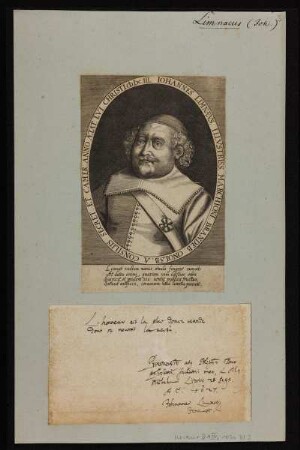 Bildnis des Iohannes Limnaevs