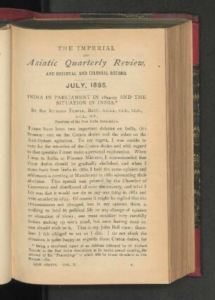 Vol. X., Nr. 19. July, 1895.