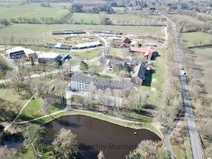Bargfeld-Stegen: Luftbild des Heinrich-Sengelmann-Krankenhauses