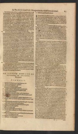 Ad Titulum XXXI. Cod. De Repudianda, Vel Abstinenda hereditate.