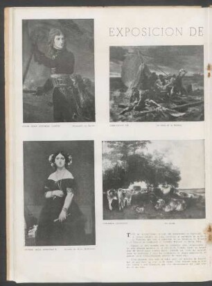 Exposición de arte francés - [Ilustración]