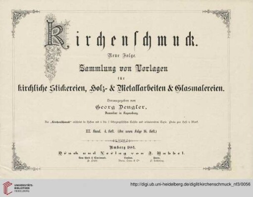 4. Heft (1884)