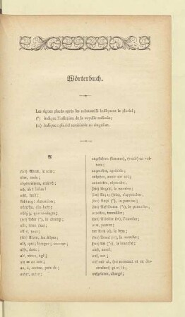 Wörterbuch