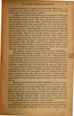 Der Vnartig Teutscher Sprach-Verderber : Beschrieben Durch Einen Liebhaber der redlichen alten teutschen Sprach. Gedruckt /im Jahr vnserer Erlösung/ MDCXLIII. [Kopftitel.]