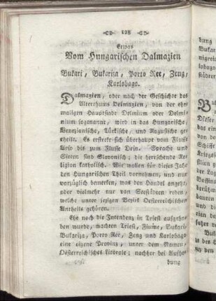 Etwas Vom Hungarischen Dalmazien Bukari, Bukariza, Porto Ree, Zeng, Karlobago.