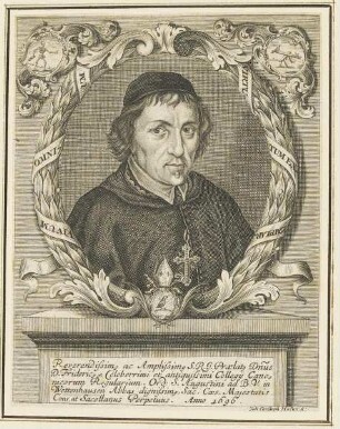 Bildnis des Fridericus Wettenhausen Abbas
