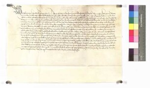 Graf Kraft von Hohenlohe bekennt gegen Ulrich von Münkheim eine Schuld von 300 fl; Siegel abgefallen.