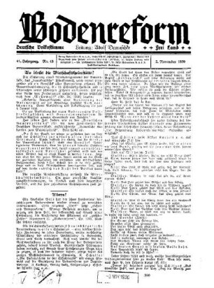 Wo bleibt die Wirtschaftsheimstätte?
