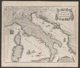 Italien, Landkarte