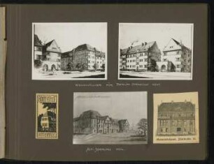 Wohnhäuser, Berlin-Pankow; Gartenstadt, Berlin-Lichtenrade, Hofanlage Alt-Stralau: Ansichten