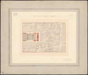 Hauptbahnhof, Frankfurt/Main Empfangsgebäude: Lageplan 1:2500