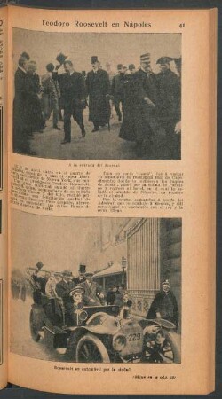 Teodoro Roosevelt en Nápoles