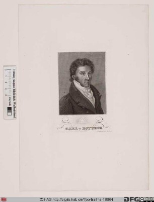 Bildnis Carl Wenzeslaus Rodecker von Rotteck