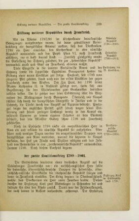 Der zweite Koalitionskrieg 1799-1801