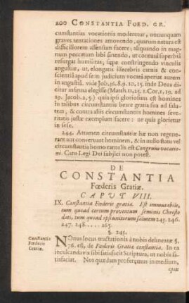 De Constantia Foederis Gratiae. Caput VIII.