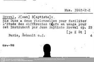 Breval, Jean Baptiste