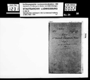 Ältere Landesvermessungen