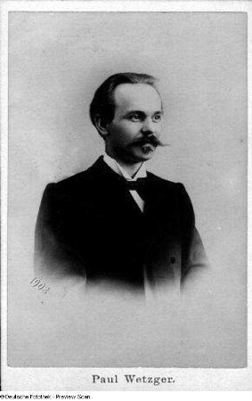 Wetzger, Paul