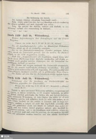 91. [1520, Juli 16. Wittenberg]