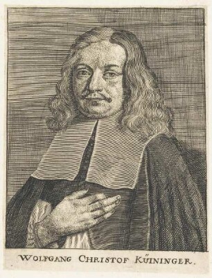 Bildnis des Wolfgang Christof Küininger