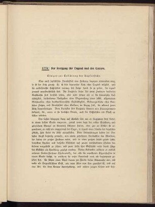 1778: Der Fortgang der Tugend und des Lasters.