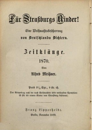 Zeitklänge 1870