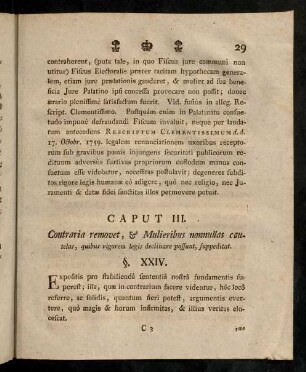 29-38, Caput III.