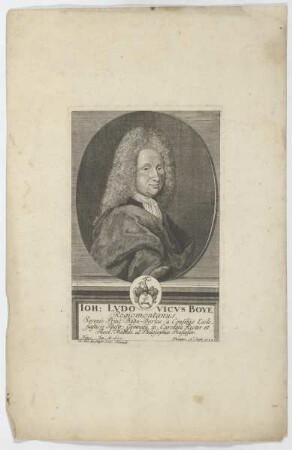 Bildnis des Ioh. Lvdovicvs Boye