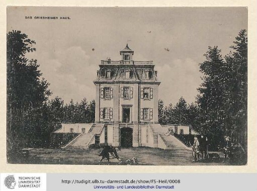 Das Griesheimer Haus [Lichtdruck]. (8)