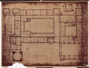 Königliches Residenzschloss Posen, Posen: Grundriss 2.OG 1:100