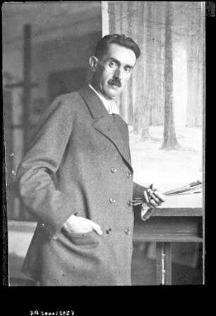 Der Maler Hermann Daur (?)