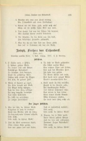 Joseph, Freiherr von Eichendorff