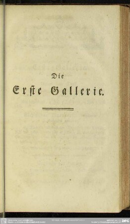 Die Erste Gallerie