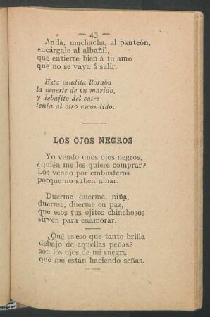 Los ojos negros