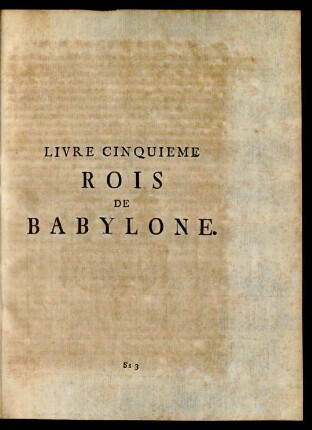 Livre Cinquieme Rois De Babylone