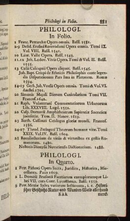 881-884, Philologi.