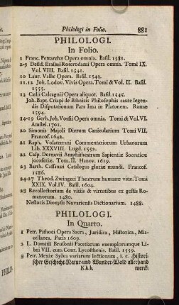 881-884, Philologi.