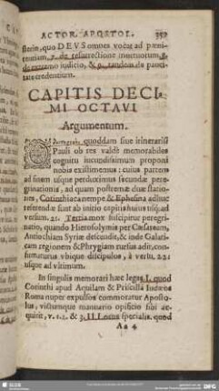 Capitis Decimi Octavi
