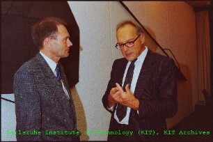 Verabschiedung von Prof. Wolfgang Klose (Vorstandsmitglied des Kernforschungszentrums Karlsruhe (KfK)) in den Ruhestand