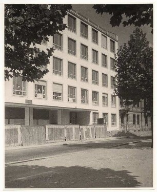 BBC (Brown, Boveri & Cie), Mannheim Bürohaus Augustaanlage: Baustelle